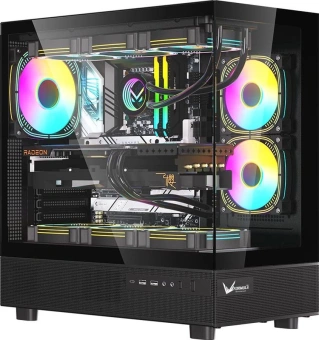 Корпус Formula Crystal Z8 COSMIC черный без БП ATX 3x120mm 5x140mm 1xUSB2.0 1xUSB3.0 1xUSB3.1 audio bott PSU от магазина РЭССИ