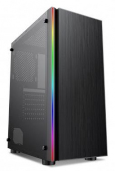 Корпус Formula CL-3302B RGB черный без БП ATX 2xUSB2.0 1xUSB3.0 audio bott PSU от магазина РЭССИ