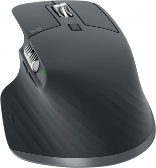 Мышь Logitech MX Master 3S графитовый оптическая (8000dpi) беспроводная USB (5but) от магазина РЭССИ