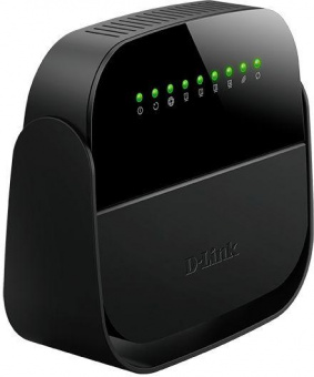 Роутер беспроводной D-Link DSL-2740U/R1A ADSL черный от магазина РЭССИ