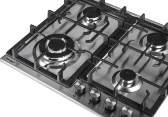Газовая варочная поверхность Weissgauff HGG 641 XB нержавеющая сталь от магазина РЭССИ
