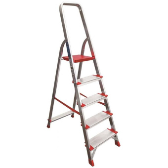 Профессиональная стремянка Новая Высота NV3117 1x5 ступеней 130 мм 3117105 от магазина РЭССИ