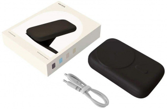 Мобильный аккумулятор Solove Solove Mi W13 10000mAh QC PD 10W 3A беспров.зар. черный (W13 BLACK RUS) от магазина РЭССИ