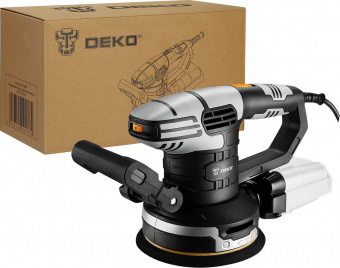 Эксцентриковая шлифовальная машина Deko DKG550 550Вт от магазина РЭССИ