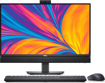 Моноблок Dell Optiplex 7420 23.8" Full HD i7 14700 (2.1) 32Gb SSD1Tb RX 6500 4Gb CR Windows 11 Pro GbitEth WiFi BT 240W клавиатура мышь Cam черный 1920x1080 от магазина РЭССИ