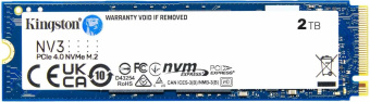 Накопитель SSD Kingston PCIe 4.0 x4 2TB SNV3S/2000G NV3 M.2 2280 от магазина РЭССИ