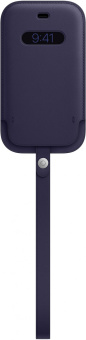 Чехол (футляр) Apple для Apple iPhone 12 mini Leather Sleeve with MagSafe темно-фиолетовый (MK093ZE/A) от магазина РЭССИ