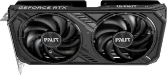Видеокарта Palit PCI-E 4.0 RTX4060Ti DUAL NVIDIA GeForce RTX 4060TI 8Gb 128bit GDDR6 2310/18000 HDMIx1 DPx3 HDCP Ret от магазина РЭССИ