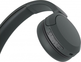 Наушники накладные Sony WH-CH520 черный беспроводные bluetooth оголовье (WH-CH520/B) от магазина РЭССИ