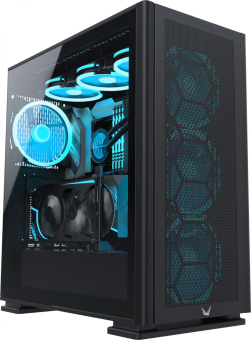 Корпус Formula Air Power G5 EX черный без БП ATX 4x120mm 2xUSB3.0 1xUSB3.1 audio bott PSU от магазина РЭССИ
