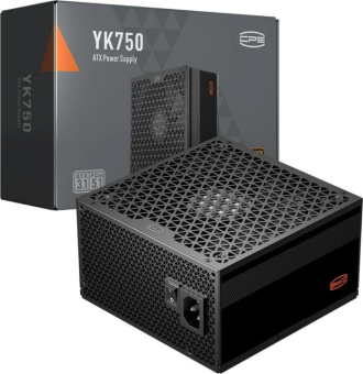 Блок питания PcCooler ATX 750W P5-YK750-B1F 80+ bronze (20+4pin) APFC 135mm fan 6xSATA Cab Manag RTL от магазина РЭССИ