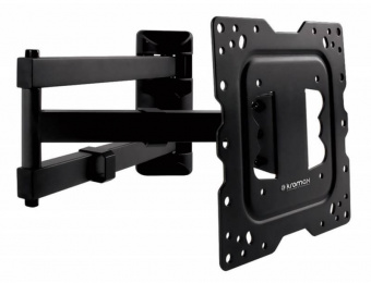 Кронштейн для телевизора Kromax DIX-18 черный 22"-55" макс.40кг настенный поворот и наклон от магазина РЭССИ