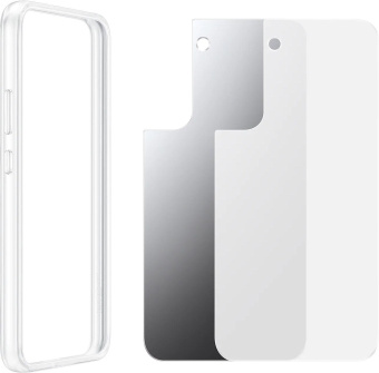 Чехол (клип-кейс) Samsung для Samsung Galaxy S22+ Frame Cover прозрачный (EF-MS906CTEGRU) от магазина РЭССИ