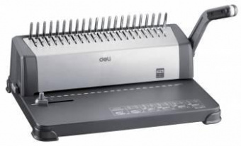 Переплетчик Deli Easy E3872 A4/перф.15л.сшив/макс.425л./пластик.пруж. (10-16мм) от магазина РЭССИ