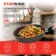 Сковорода Starwind Chef Induction SW-CHI4026BR круглая 26см покрытие: Pfluon ручка несъемная (без крышки) коричневый от магазина РЭССИ