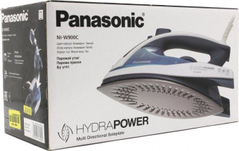 Утюг Panasonic NI-W900CMTW 2400Вт белый/голубой от магазина РЭССИ