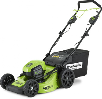 Газонокосилка роторная Greenworks GD60LM46SPK4 (2502907UB) от магазина РЭССИ