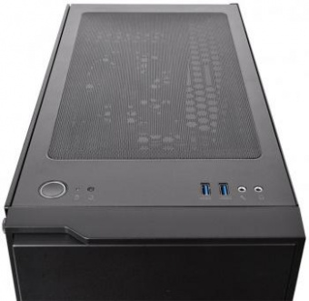Корпус Thermaltake H100 TG черный без БП ATX 1x120mm 2xUSB3.0 audio bott PSU от магазина РЭССИ
