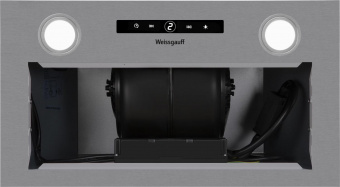 Вытяжка встраиваемая Weissgauff BOX 1200 IX нержавеющая сталь управление: сенсорное (1 мотор) от магазина РЭССИ