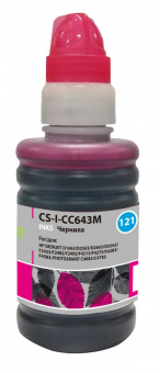Чернила Cactus CS-I-CC643M пурпурный 100мл для HP DJ D1663/D2563/D2663/D5563/PS C4683/C4783 от магазина РЭССИ