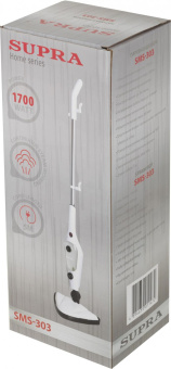 Швабра паровая Supra SMS-303 1700Вт белый/черный от магазина РЭССИ