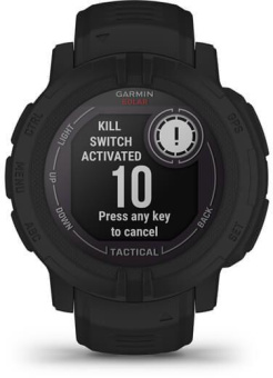 Смарт-часы Garmin Instinct 2 Solar 45мм 0.9" AMOLED корп.черный силикон рем.черный (010-02627-03) от магазина РЭССИ