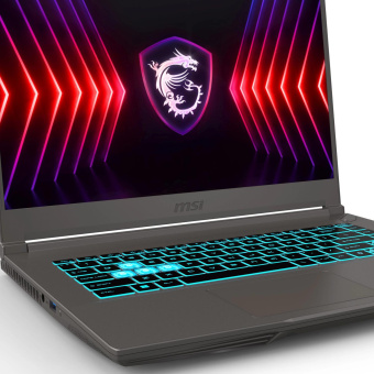 Ноутбук MSI Thin 15 B12UCX-3061XRU Core i7 12650H 16Gb SSD512Gb NVIDIA GeForce RTX 2050 4Gb 15.6" IPS FHD (1920x1080) без ОС grey WiFi BT Cam (9S7-16R831-3061) от магазина РЭССИ