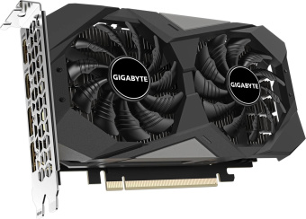 Видеокарта Gigabyte PCI-E 4.0 GV-N3050WF2OCV2-6GD NVIDIA GeForce RTX 3050 6Gb 96bit GDDR6 1477/14000 HDMIx2 DPx2 HDCP Ret от магазина РЭССИ
