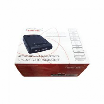 Радар-детектор Sho-Me G-1000 Signature GPS приемник от магазина РЭССИ
