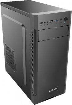 Корпус Digma DC-ATX201-U3 черный без БП ATX 1x80mm 2x120mm 1xUSB2.0 1xUSB3.0 audio от магазина РЭССИ