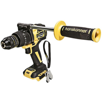 Аккумуляторная дрель Hanskonner б/щ удар PLATINUM 18В 1BatterySystem 165 Нм13 мм без АКБ и ЗУ HCD18165BL от магазина РЭССИ