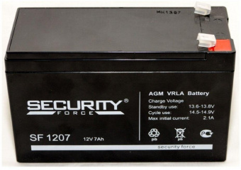 Аккумулятор Security Force SF 1207 от магазина РЭССИ