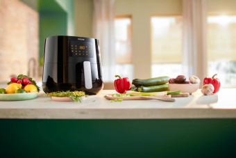 Аэрогриль Philips HD9270/70 2000Вт черный от магазина РЭССИ