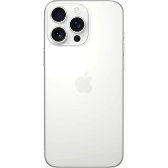 Смартфон Apple A3295 iPhone 16 Pro Max 256Gb белый титан моноблок 3G 4G 1Sim 6.9" 1320x2868 iOS 18 48Mpix 802.11 a/b/g/n/ac/ax/be NFC GPS Protect от магазина РЭССИ