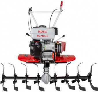 Мотоблок Ресанта МБ-7000P-10 (70/5/37) бензиновый 7л.с. от магазина РЭССИ