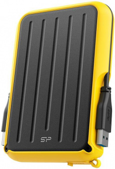 Жесткий диск Silicon Power USB 3.0 4Tb SP040TBPHD66LS3Y Armor A66 2.5" желтый от магазина РЭССИ