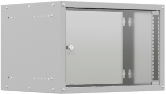 Шкаф коммутационный NTSS Lime (NTSS-WL6U5560GS) настенный 6U 550x600мм пер.дв.стекл несъемн.бок.пан. 30кг серый 110град. IP20 сталь от магазина РЭССИ