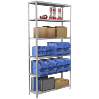 Стеллаж ПРАКТИК MS 200/100х40/6 S24199164602 от магазина РЭССИ