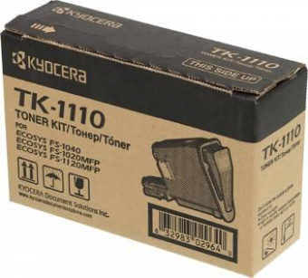 Картридж лазерный Kyocera TK-1110 1T02M50NXV/1 черный (2500стр.) для Kyocera FS-1040/1020/1120 без чипа от магазина РЭССИ