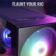 Картинка Корпус Aerocool Python-G-BK-v1 черный без БП ATX 1x120mm 2x200mm 2xUSB2.0 1xUSB3.0 audio bott PSU от магазина РЭССИ Корпус Aerocool Python-G-BK-v1 черный без БП ATX 1x120mm 2x200mm 2xUSB2.0 1xUSB3.0 audio bott PSU от магазина РЭССИ