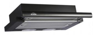 Вытяжка встраиваемая Elikor Интегра 60П-400-В2Л черный управление: кнопочное (1 мотор) от магазина РЭССИ
