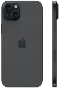 Смартфон Apple A3096 iPhone 15 Plus 256Gb черный моноблок 3G 4G 2Sim 6.7" 1290x2796 iOS 17 48Mpix 802.11 a/b/g/n/ac/ax NFC GPS GSM900/1800 TouchSc Protect от магазина РЭССИ