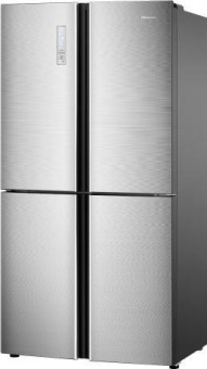 Холодильник Hisense RQ515N4AD1 серебристый (трехкамерный) от магазина РЭССИ