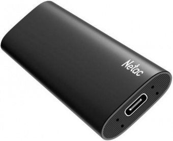 Накопитель SSD Netac USB-C 250Gb NT01ZSLIM-250G-32BK Z Slim 1.8" черный от магазина РЭССИ