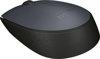Мышь Logitech M170 черный/темно-серый оптическая (1000dpi) беспроводная USB для ноутбука (2but) от магазина РЭССИ