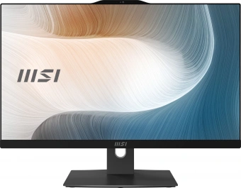 Моноблок MSI Modern AM242P 1M-1032XRU 23.8" Full HD Core 3 100U (1.2) 8Gb SSD512Gb Graphics noOS GbitEth WiFi BT 120W клавиатура мышь Cam черный 1920x1080 от магазина РЭССИ