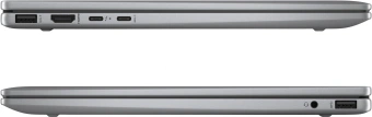Ноутбук HP Envy x360 14-fc0006ci Core Ultra 7 155U 16Gb SSD512Gb Intel Graphics 14" OLED Touch 2.8K (2880x1800) Windows 11 Home silver WiFi BT Cam (A1AB0EA) от магазина РЭССИ