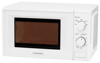Микроволновая Печь SunWind SUN-MW051 20л. 700Вт белый от магазина РЭССИ