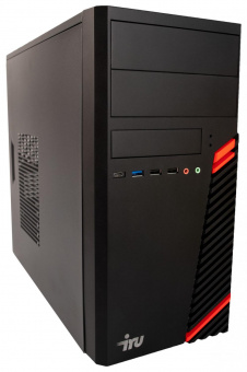 ПК IRU Office 510H4SM MT i5 10400 (2.9) 16Gb SSD240Gb UHDG 630 Free DOS GbitEth 400W черный от магазина РЭССИ