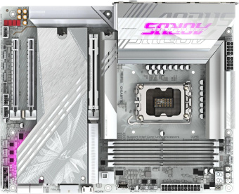 Материнская плата Gigabyte Z890 AORUS ELITE X ICE Soc-1851 Intel Z890 4xDDR5 ATX AC`97 8ch(7.1) 2.5Gg RAID от магазина РЭССИ